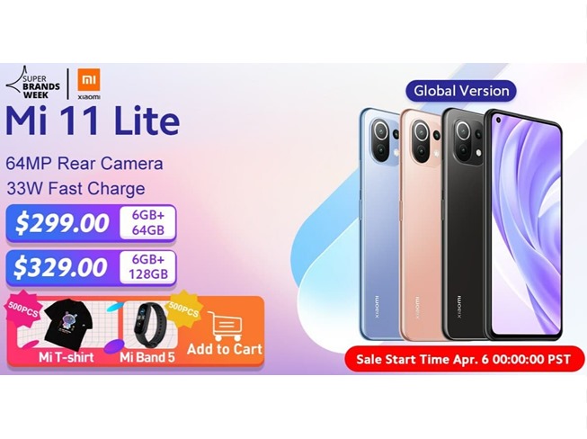 Бесконтактная Оплата Xiaomi Mi 11 Lite