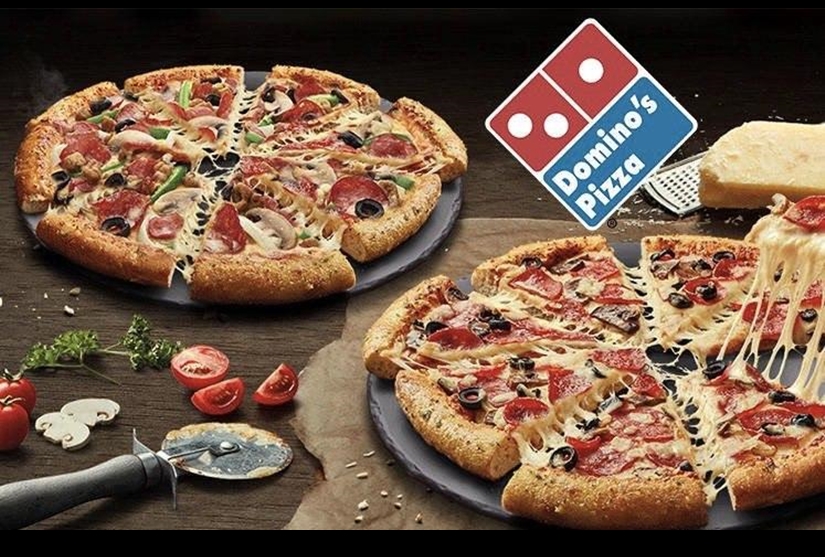 В ресторане Domino’s Pizza новый промокод на скидку 38% на всё меню. 